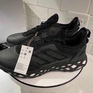 NEW Men's Adidas WEB Boost Black White Size 11 GZ6445 Running Ultraboost Yeezy
